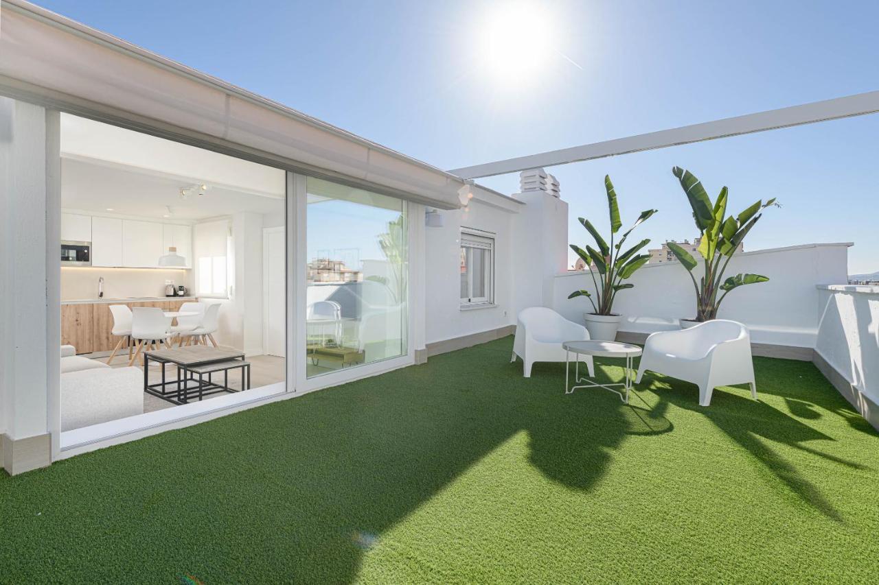 Wintowinrentals Exclusivo Atico Cerca De La Playa. Malaga Exterior photo