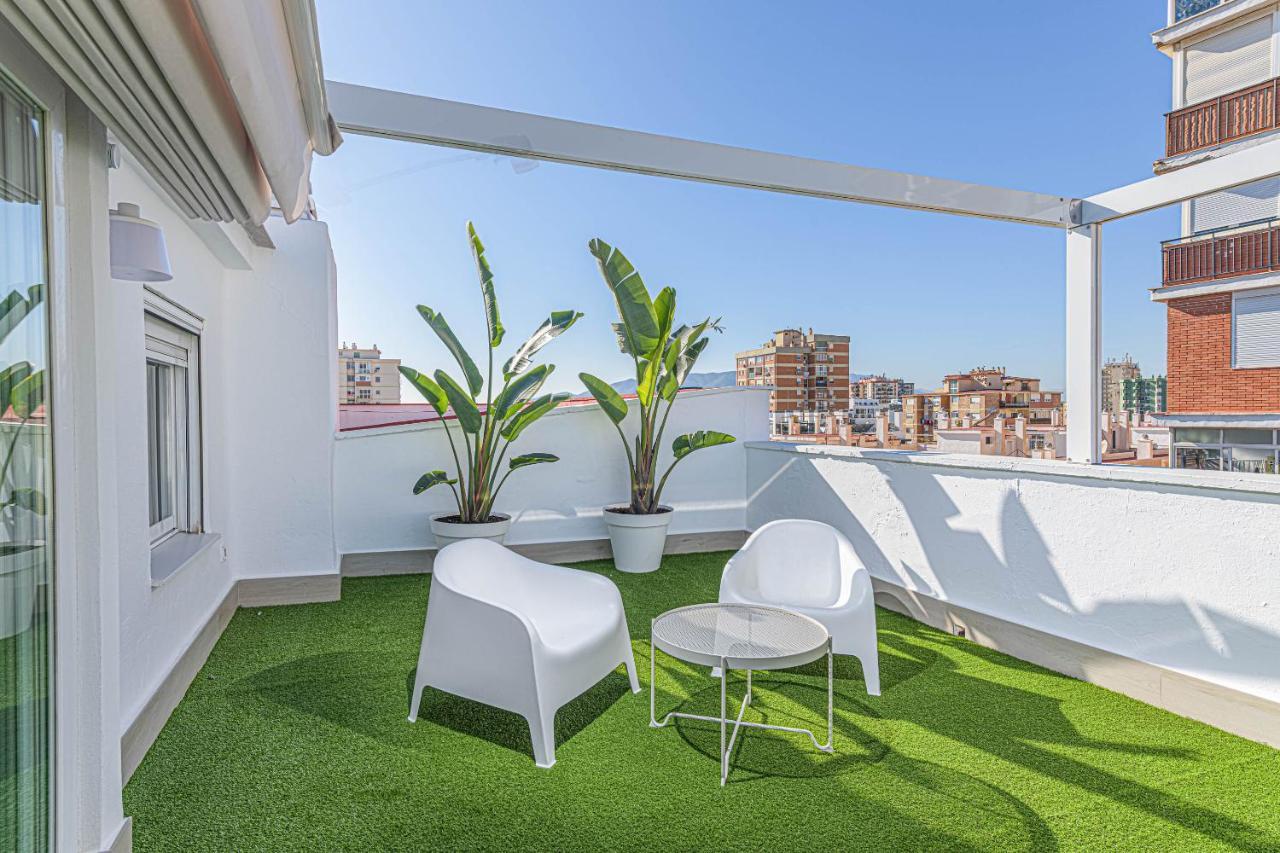 Wintowinrentals Exclusivo Atico Cerca De La Playa. Malaga Exterior photo